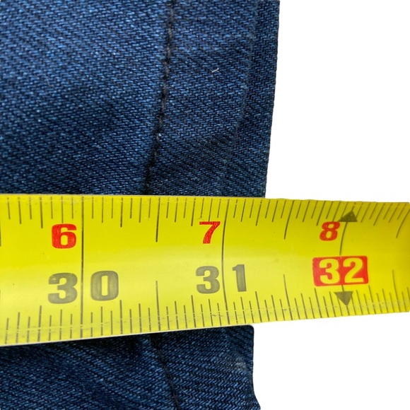 7 For All Mankind Slimmy Men's Dark Wash Jeans Size 36 100% Cotton - Picture 12 of 12